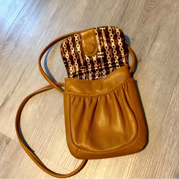 Tinganello 100% Buttery Leather Brown cross Body bag - Picture 6 of 8